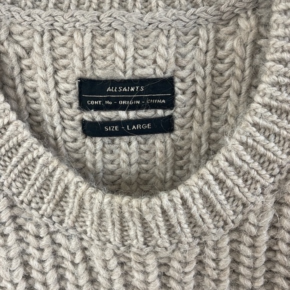 All saints wool knit sweater - Picture 2 of 3